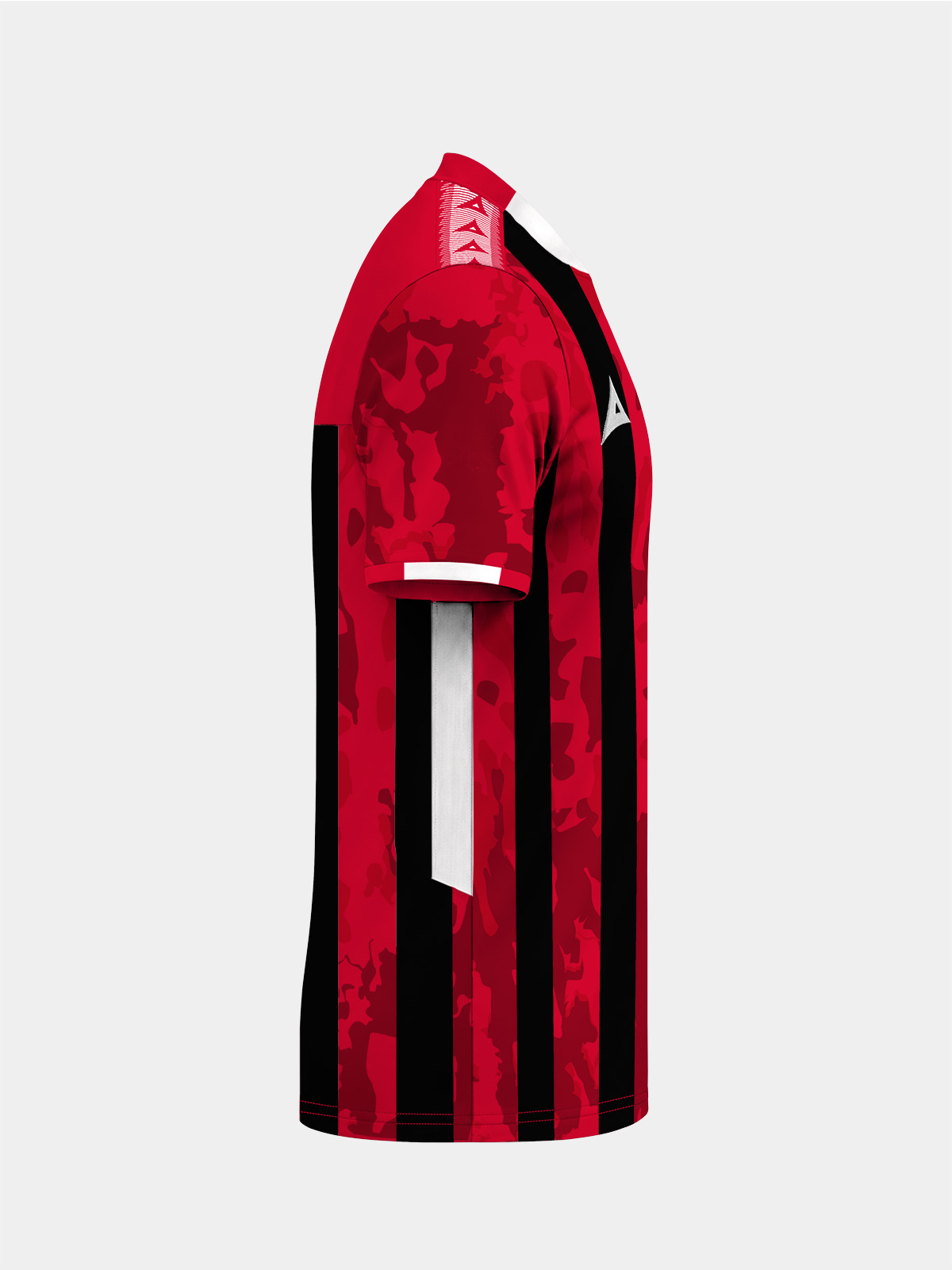 picture of pro intent stripe jersey - red/black