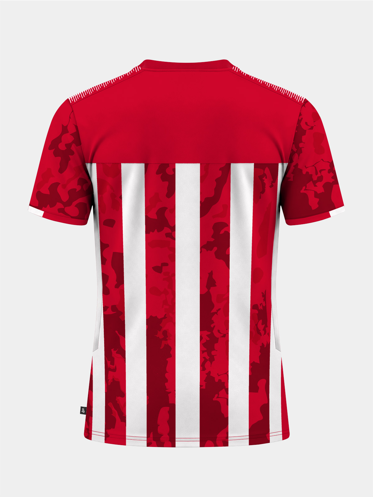 picture of pro intent stripe jersey - red/white