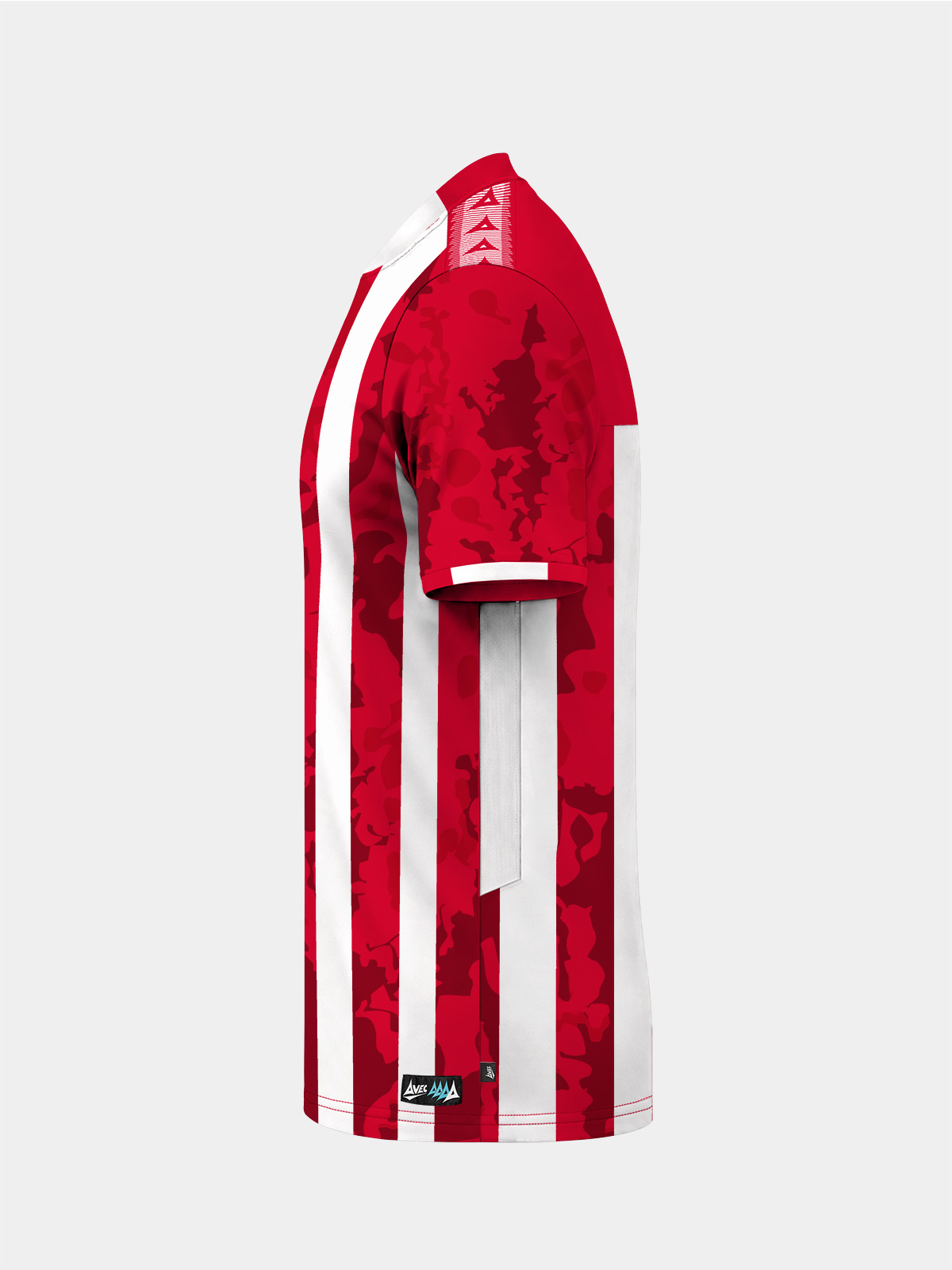 picture of pro intent stripe jersey - red/white