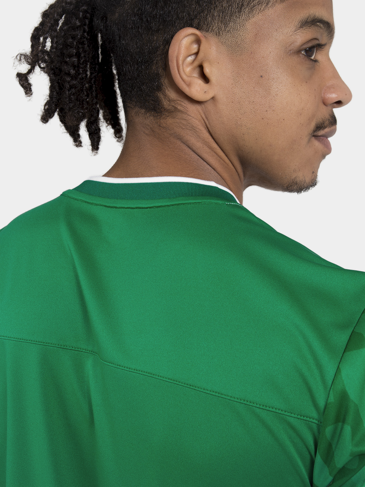 picture of pro intent hoop jersey - green/white